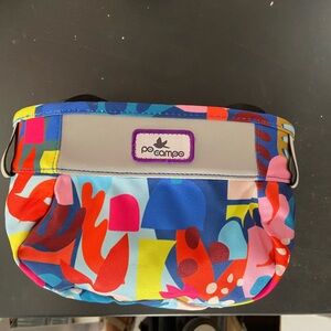 Colorful Po Campo Kids Bike Basket Aquatic